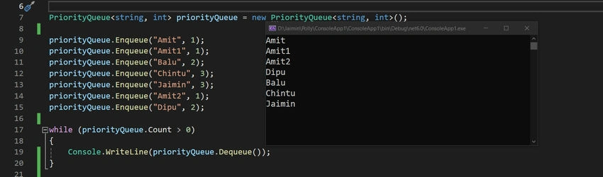 Enqueue