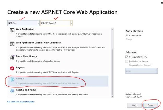 Learn About React App With Visual Studio 2019