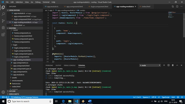 Learn About Routing In Angular 8