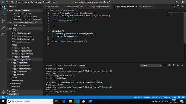 Learn About Routing In Angular 8