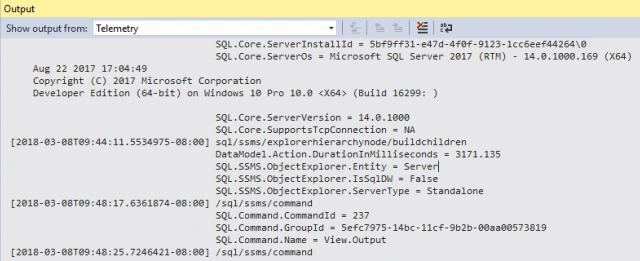 SQL Server Management Studio