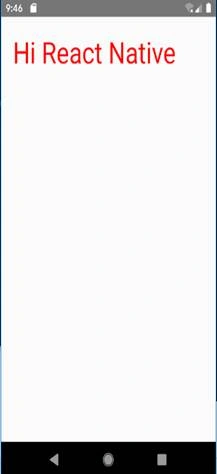 Styling React Native