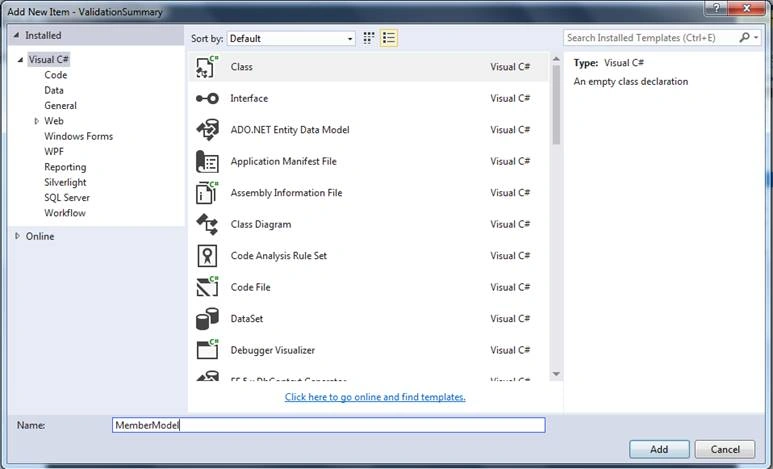 Learn About Validation Message And Validation Summary In ASP.NET MVC