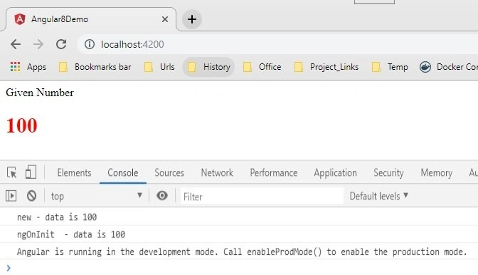 Check output