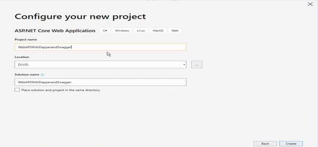 Learn ASP.NET Core MVC With MSSQL Using Dapper ORM (RESTful) And Swagger UI
