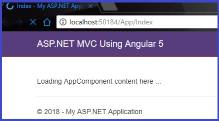 Angular content