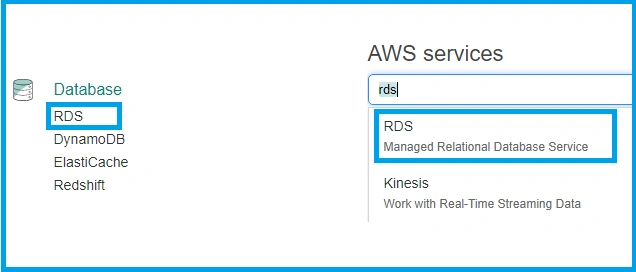 SQL Database in AWS