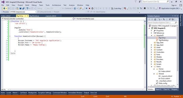 Angular controller