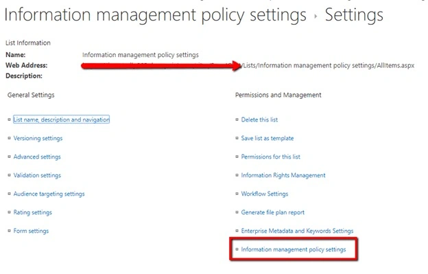 Policy