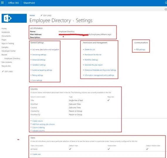 Office 365 SharePoint-
