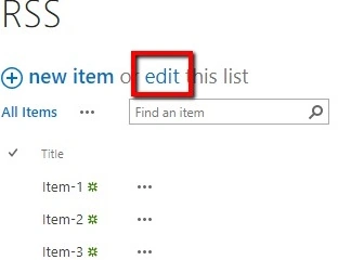 Edit link