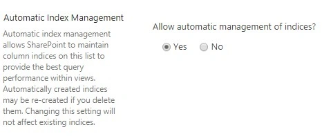 Automatic management
