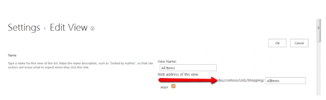 Editing and Deleting a SharePoint List View
