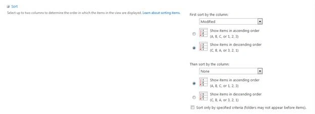 Creating a SharePoint List View