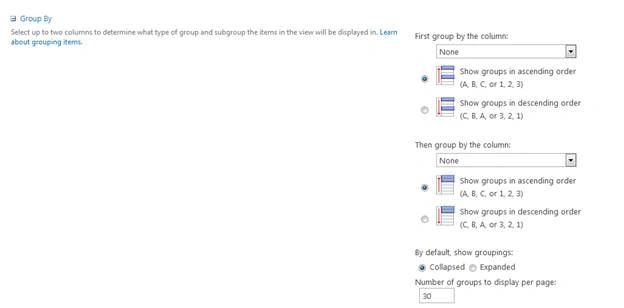 Creating a SharePoint List View