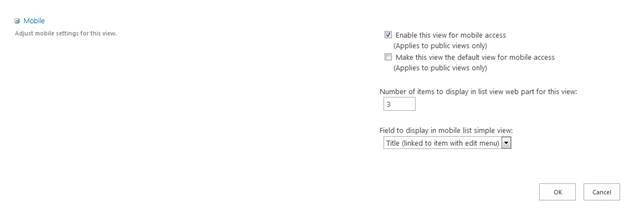 Creating a SharePoint List View