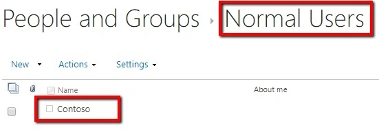 Normal users