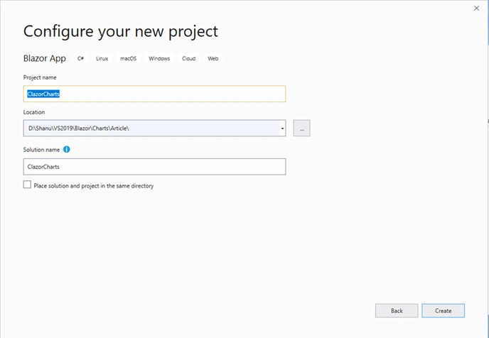 Learn To Draw Simple ASP.NET Core Blazor Bar Chart Using Canvas Extensions