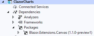 Learn To Draw Simple ASP.NET Core Blazor Bar Chart Using Canvas Extensions