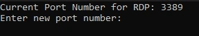 ENTER to confirm