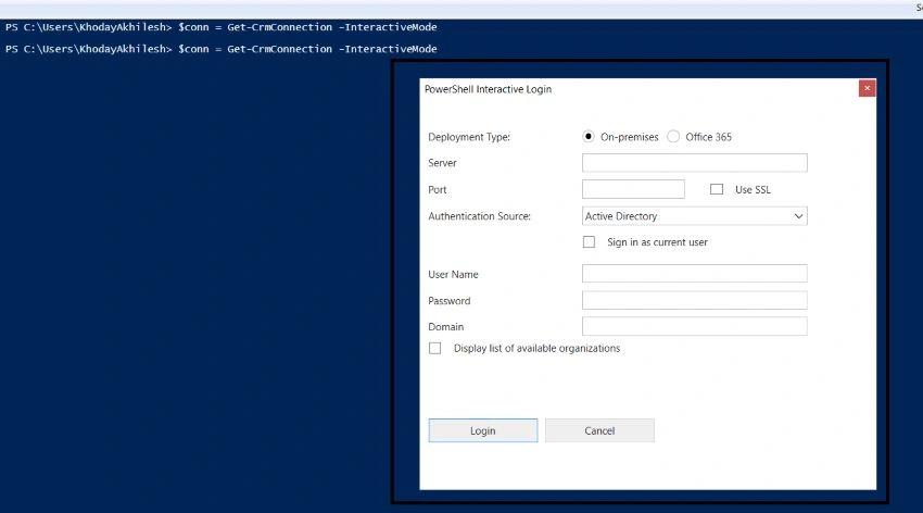 Login