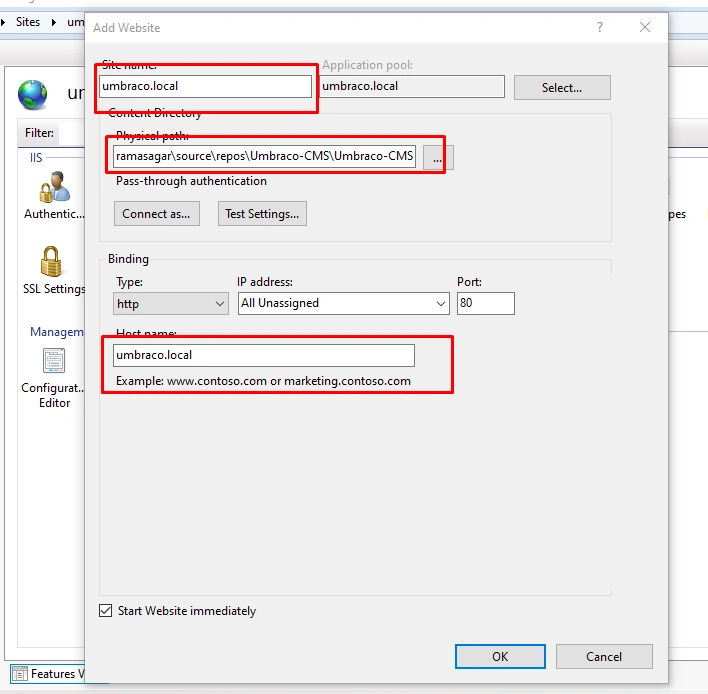 Learn Umbraco Installation And Hosting On Local IIS