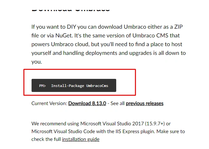 Learn Umbraco Installation And Hosting On Local IIS