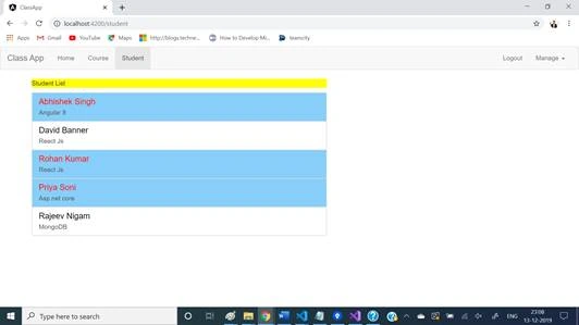Learning Angular 8 - Component's Communication And Directives