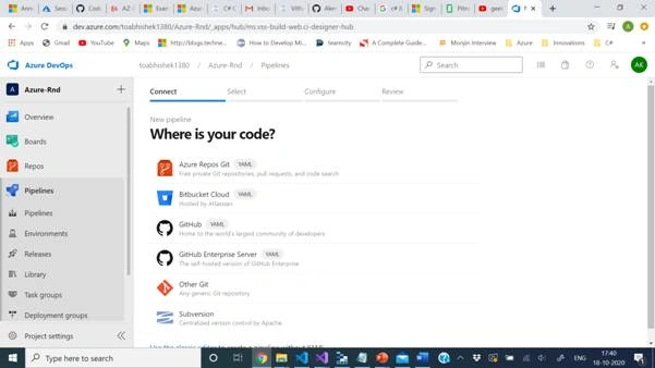 Learning Azure Devops - Build And Release Pipeline