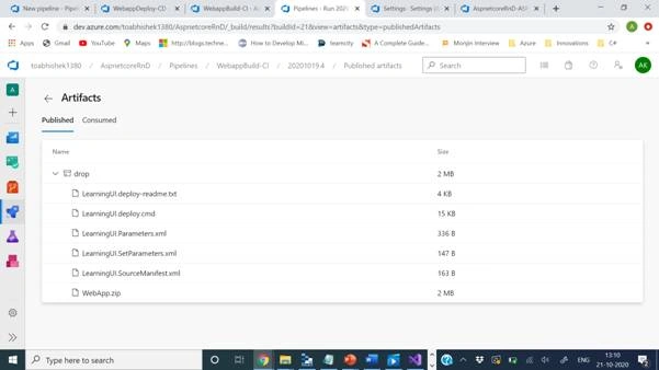 Learning Azure Devops - Build And Release Pipeline