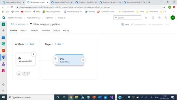 Learning Azure Devops - Build And Release Pipeline