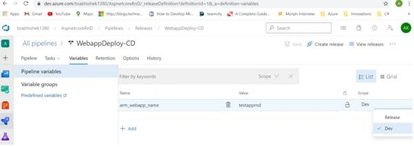 Learning Azure Devops - Variables, Variable groups, Gates And Approvals