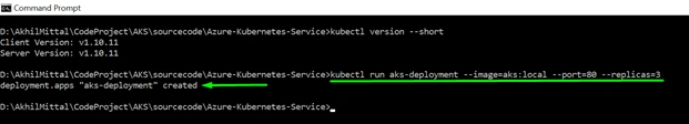 Azure Kubernetes Services - Deploy ASP.NET Core Applications On Local Kubernetes Cluster