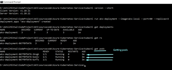 Azure Kubernetes Services - Deploy ASP.NET Core Applications On Local Kubernetes Cluster