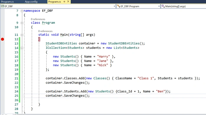 Data Access Approaches of Entity Framework in .NET