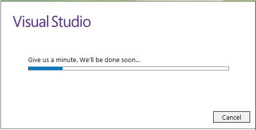 Complete the loading