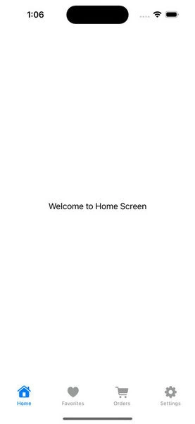 Home Screen
