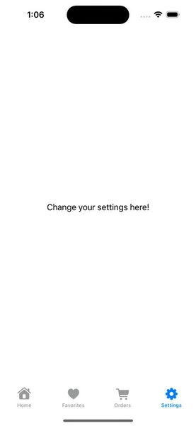 Setting Screen