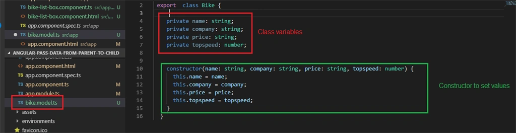 Lets Develop An Angular Application - Create A Model Class For Our Bike Entity And Access The List Of Bikes Stored In An Array