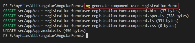 Let's Develop An Angular Application - Angular Template Driven Forms