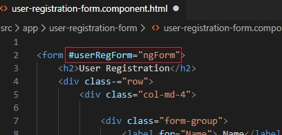 Let's Develop An Angular Application - Angular Template Driven Forms