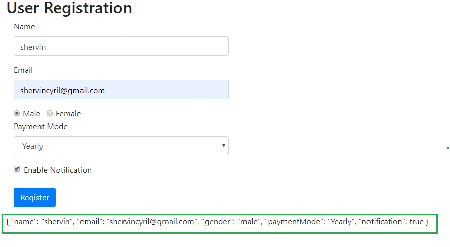 Let's Develop An Angular Application - Angular Template Driven Forms