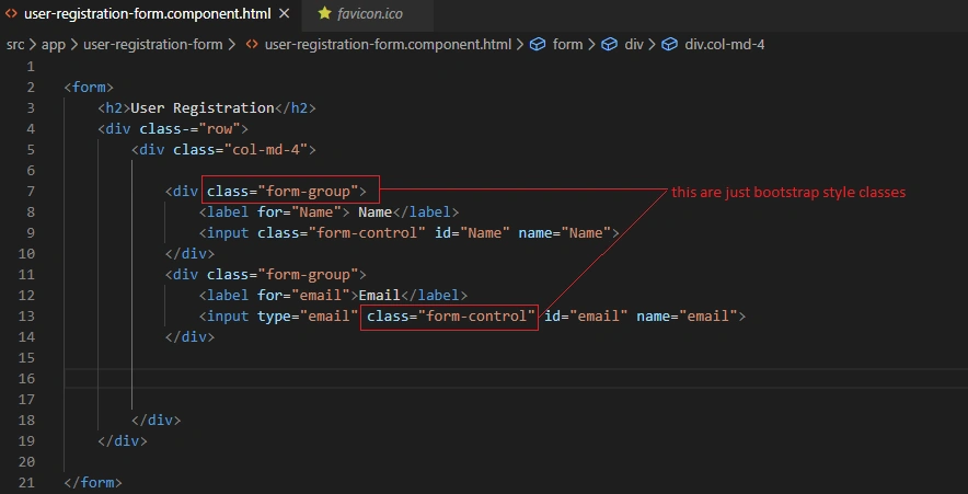 Let's Develop An Angular Application - Angular Template Driven Forms