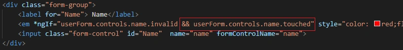 Angular Application - Validation In Reactive Forms