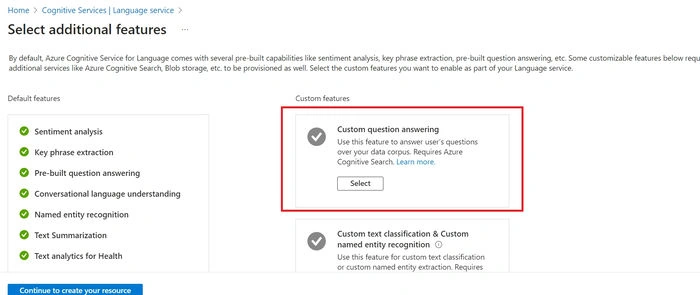 develop and deploy a chatbot using azure langugage studio