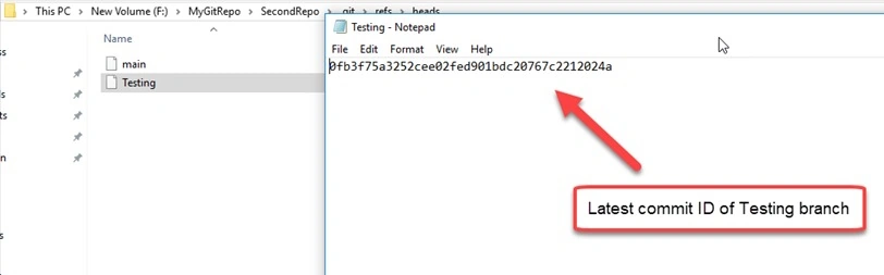 Latest commit ID