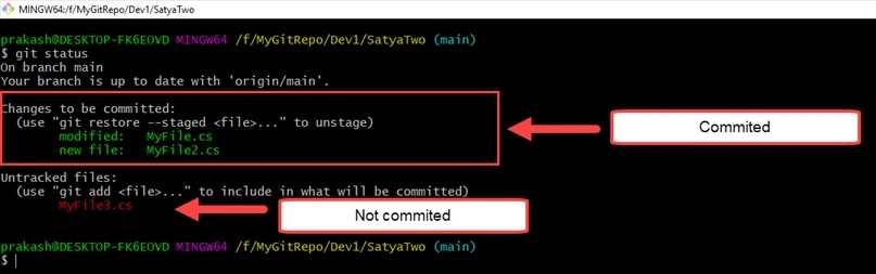 Commited to staging
