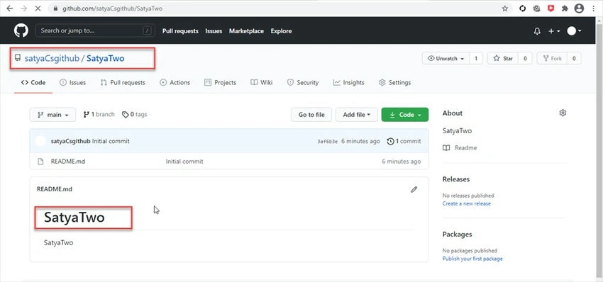 Repo In GitHub