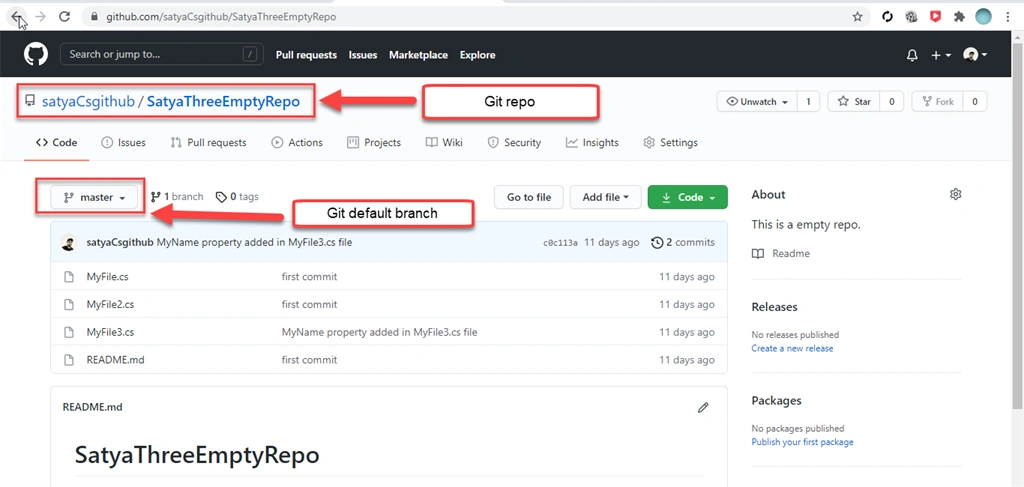 Let's Know About Git Default Branch 📥📤 In Details