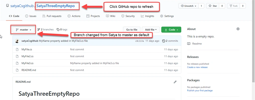 Let's Know About Git Default Branch 📥📤 In Details